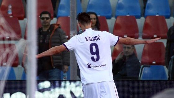 Crotone-Fiorentina 0-1, decide ancora Kalinic allo scadere