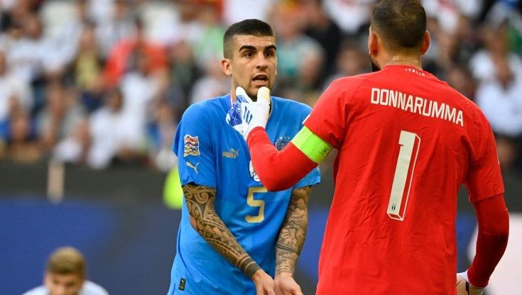 Donnarumma, lite con la giornalista Rai Tiziana Alla al termine di Germania-Italia