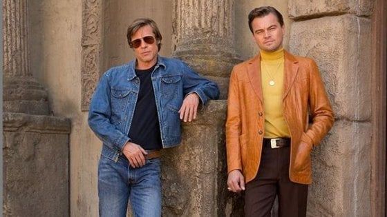 Pitt e DiCaprio in azione: le foto sul set di Tarantino