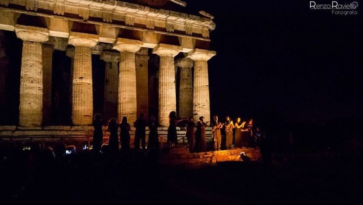 Nel tempio di Nettuno rivive il mito di Medea