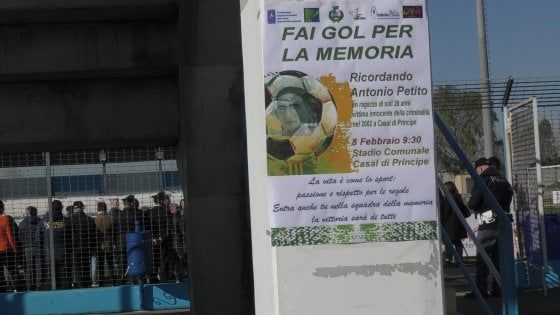 “Fai gol per la memoria” una partita di Calcio a Casl di Principe per ricordare Antonio Petito, ucciso dalla camorra 18 anni fa