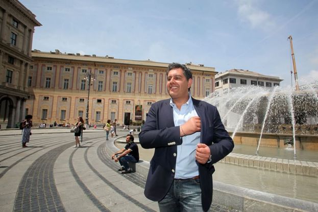 Toti, a De Ferrari tra i leghisti esultanti