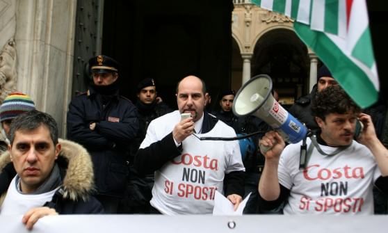 Costa,&nbsp; sindacati divisi si teme la scure anche sui comandanti 