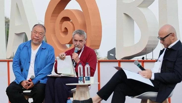 Il grido degli artisti di Taobuk contro la guerra: “Niente giustifica il sangue”