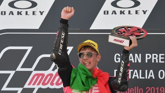 Mugello, doppietta italiana in Moto3: vince Arbolino, Dalla Porta è secondo