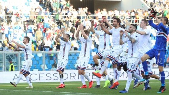 Sassuolo-Sampdoria 3-5: neroverdi in clima vacanza, dominano i blucerchiati