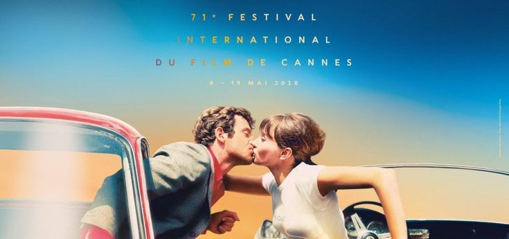Cannes, il bacio di Belmondo per il manifesto del festival