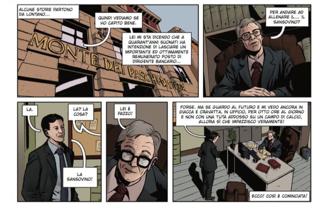 Higuain e Sarri, destini incrociati, il racconto della Scuola italiana di Comix 