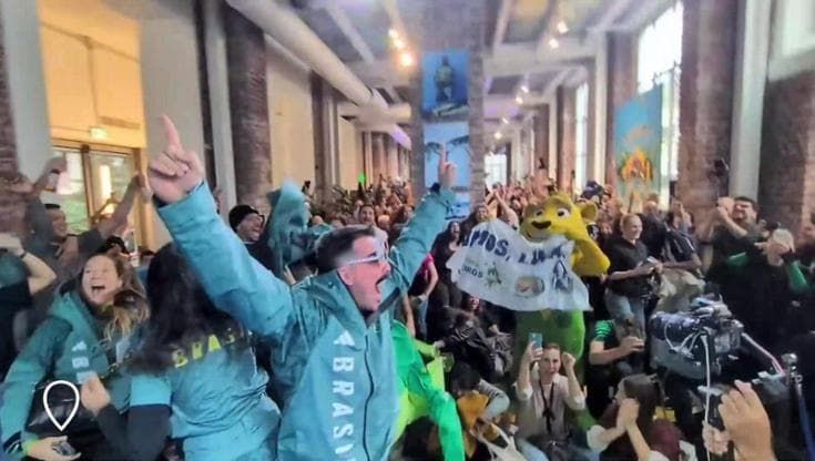 Olimpiadi, Casa Brasile esplode all'oro di Pinheiro: è la prima gioia brasiliana alle Olimpiadi