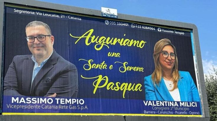 Sicilia, fine campagna elettorale mai. E spuntano i manifesti di auguri