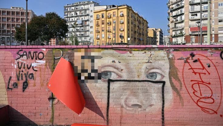 Murale della piccola Noemi vandalizzato, l’impegno: “Tornerà bello come prima”