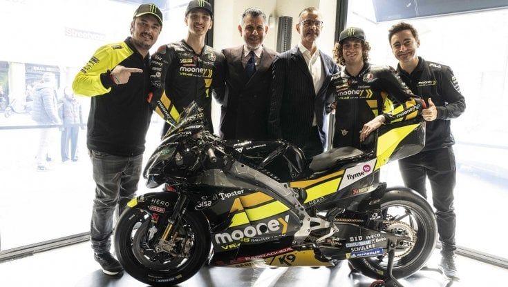 MotoGP, la sfida del MooneyVr46: "Con Bezzecchi e Marini è tempo di vincere"