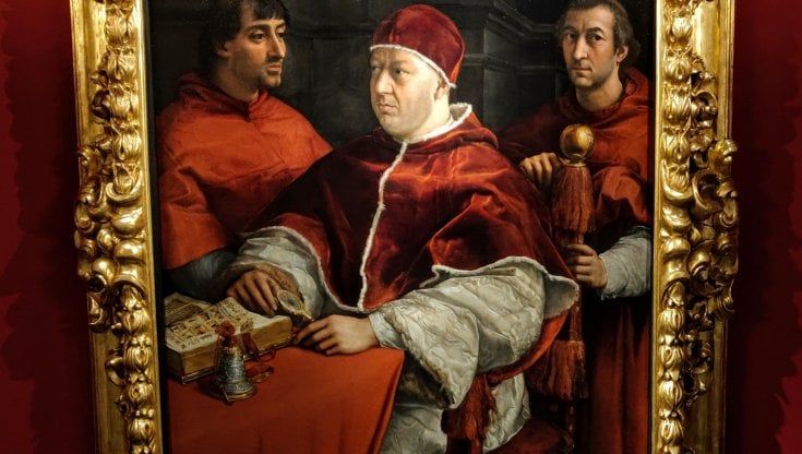 Torna agli Uffizi il ritratto di Papa Leone X, con una certezza: è proprio di Raffaello