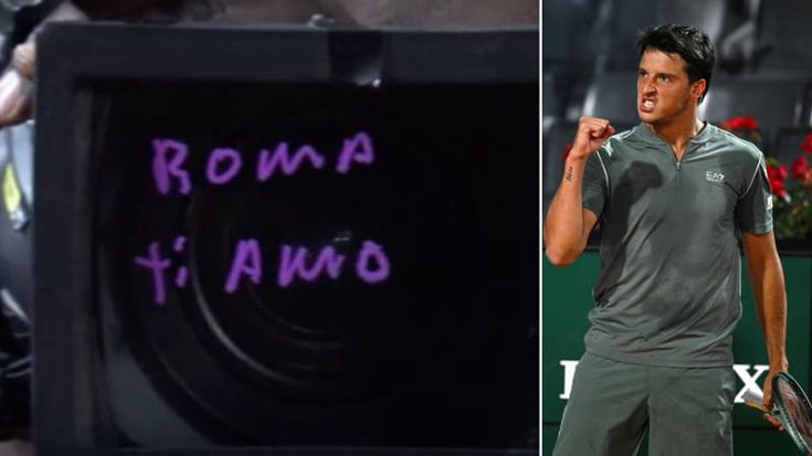 “Daje Lucio”, il Foro Italico adotta Darderi. E lui ricambia con una dedica