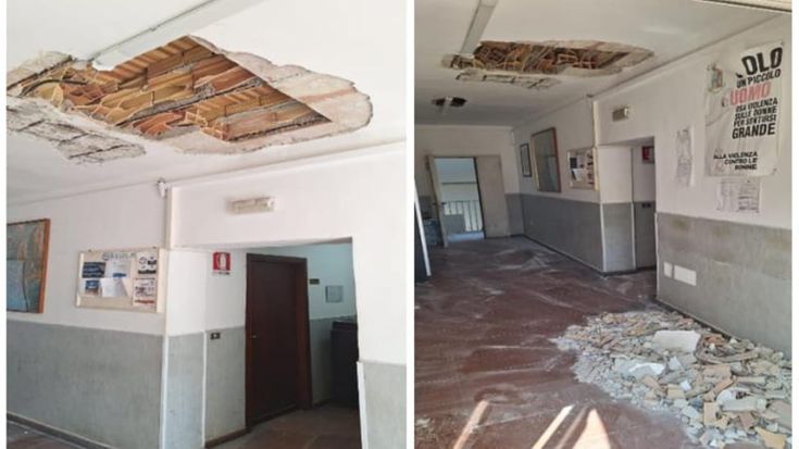 Capri, crolla solaio del commissariato. Il sindacato: "Inaccettabile, garantire sicurezza"