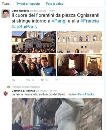 Da Letta a Jovanotti, le reazioni sui social agli attentati di Parigi