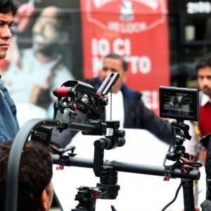 De Ferrari, multato il drone di Bollywood senza targa