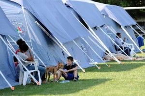 Mirandola prova a girare pagina<br />Riaperte alcune vie della Zona rossa