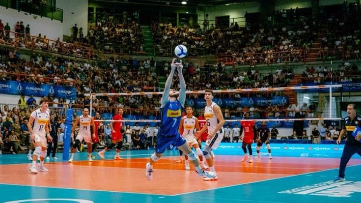 Festa a Messina con gli azzurri del volley