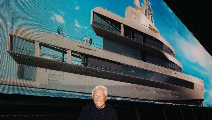 Armani entra nel mercato della nautica di lusso