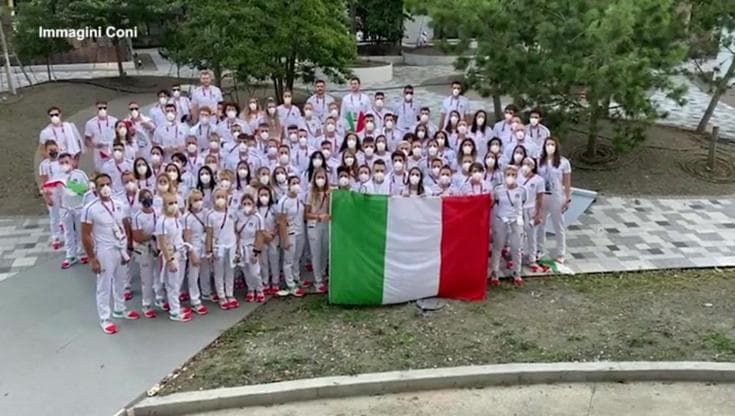 Tokyo 2020, "Tanti auguri Presidente": il videomessaggio degli atleti italiani dal villaggio olimpico