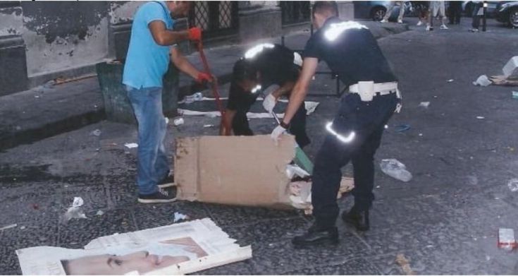 Blitz a porta Nolana, un vigile ferito