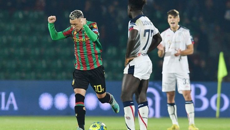 Falletti rialza la Ternana e affonda il Cagliari