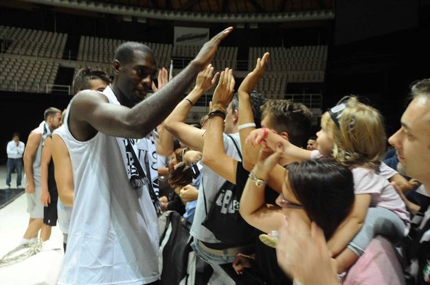 Virtus, il primo allenamento
