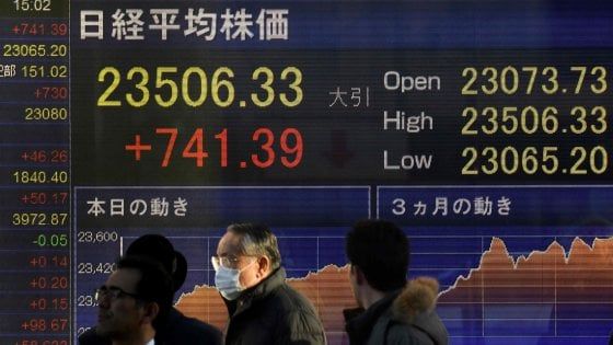 Borse: Milano vola (+2,7%) con Fca. Tokyo ai massimi dal 1992, Wall Street ancora da record