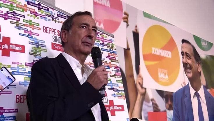Comunali Milano, Sala: "La destra fa paura finché la guardi da vicino". Poi esulta in dialetto: "Sun propi cuntent"