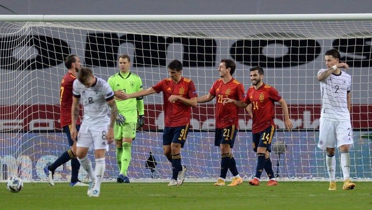 Nations League: Spagna-Germania 6-0, disfatta storica per i tedeschi