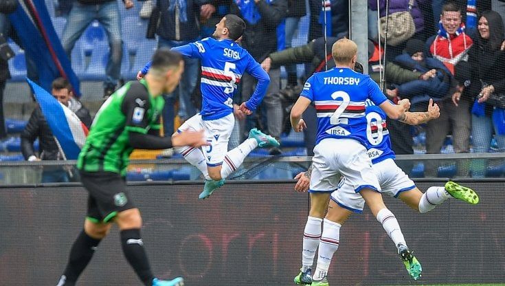 Sampdoria-Sassuolo 4-0: Sensi sale in cattedra, i blucerchiati si rialzano