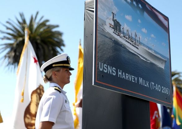 Harvey Milk, la nave della marina Usa intitolata all'attivista gay 