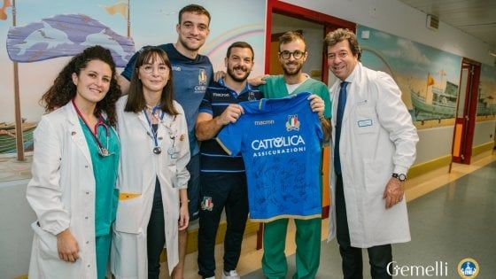 A tifare Italrugby anche piccoli pazienti Oncologia Gemelli