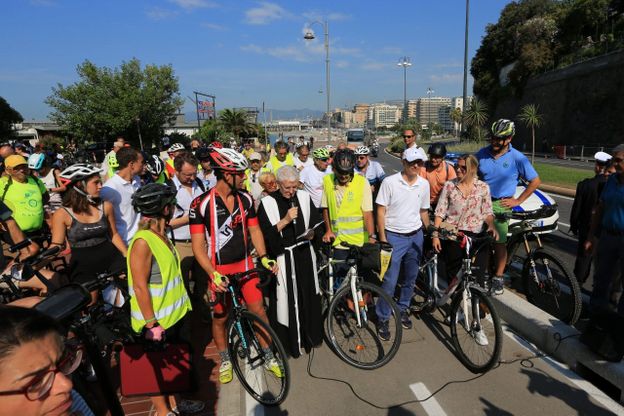 Dalla Foce a Boccadasse, inaugurata la pista ciclabile