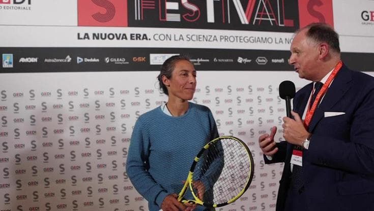 Festival salute 2022. Francesca Schiavone: "Ho affrontato la malattia con la disciplina del tennis"