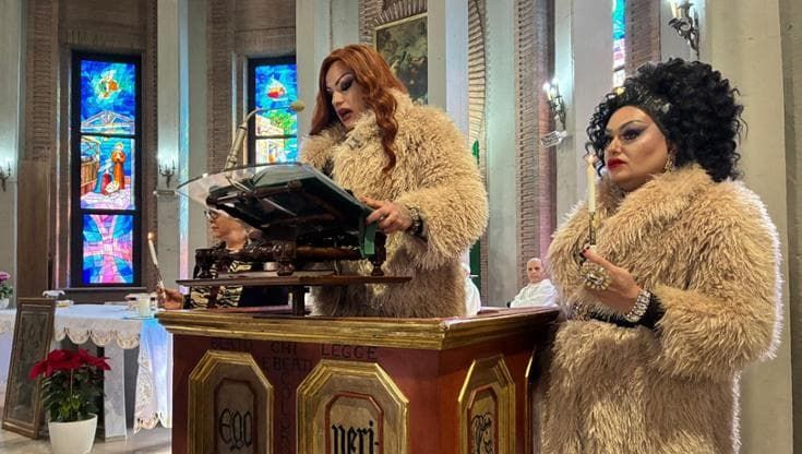 Montevergine, niente Candelora al santuario per frana: don Vitaliano apre la chiesa ai “femminielli”