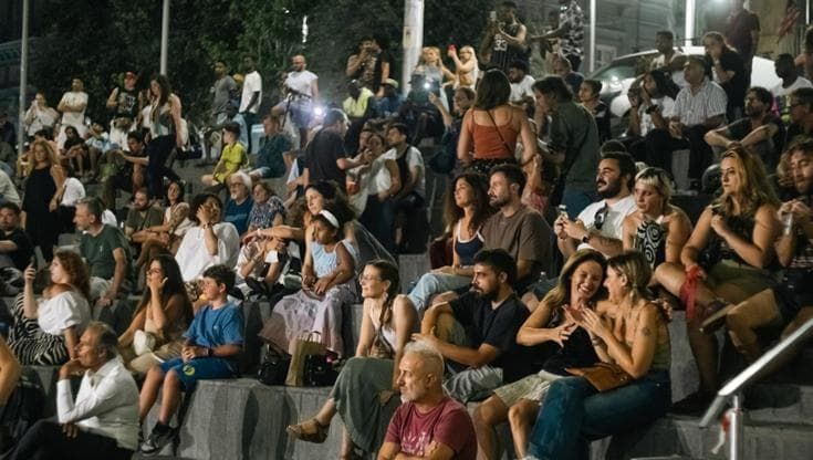 Cinema in piazza Garibaldi, film gratuiti nella cavea: “Così l’area vive d’estate”