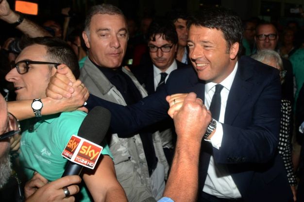 Da Rimini a l'Aquila: la giornata di Matteo Renzi