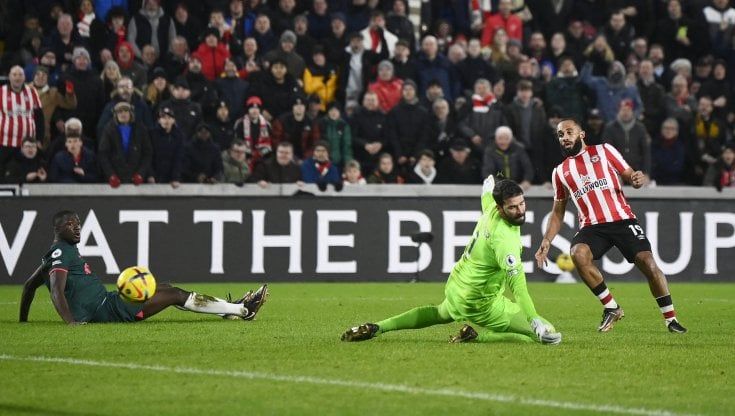 Premier, il Liverpool non va: sconfitto 3-1 dal Brentford