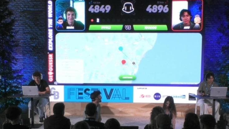 GeoGuessr: campioni sul palco, con Narduzzi, Pozzini e Yoshioka