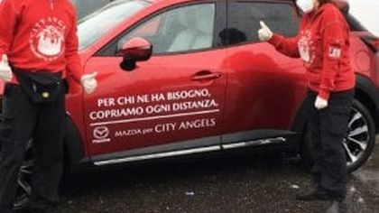 Così Mazda aiuta i City Angels e le comunità montane