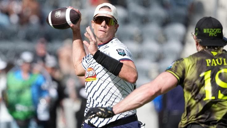 Flag football: i campioni Nfl ko con la nazionale Usa. Ma Brady a 48 anni dà ancora spettacolo