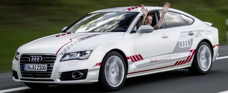 Tutti a bordo dell'Audi a guida autonoma