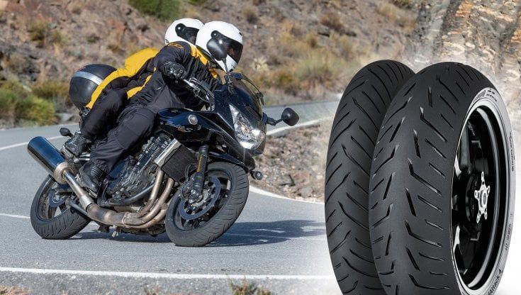 Sicurezza in moto, ecco gli pneumatici che fanno la "piega" 