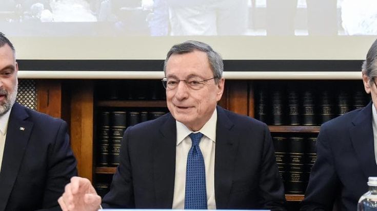 Mario Draghi e la presa di coscienza dell'Europa: "Trump ci ha costretti a reagire"