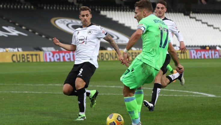 Spezia-Lazio 1-2, Immobile e Milinkovic riportano alla vittoria i biancocelesti