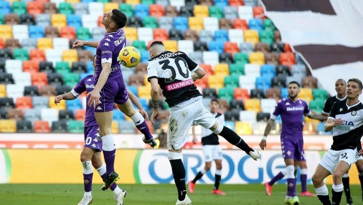 Udinese-Fiorentina 1-0: Nestorovski, un lampo nella noia