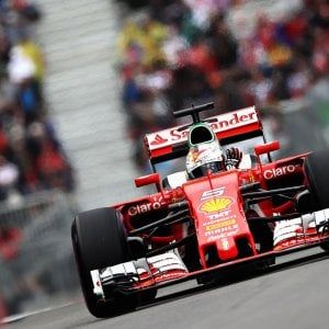 F1, Gp Canada: ruggito Ferrari, Vettel il più veloce nelle terze libere