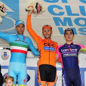 Ciclismo, Coppa Agostoni: eterno Rebellin, battuto Nibali